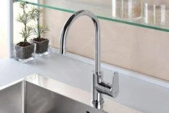 Paffoni Blu - Grifo De Fregadero, Cromo BLU180CR -Blanco b0129a0753a569252fb4cc7f