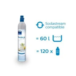 Philips GoZero - Máquina Para Hacer Agua Con Gas Lite Con Accesorios, Gris ADD4901GR/10 -Blanco b0fa970d26847d5ba6ef9fea