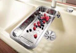 Blanco Accesorios - Cubeta Zenar Para Fregadero, Acero Inoxidable 223077 -Blanco b23b26208968ac1c83bfba1a