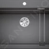Blanco Etagon 8 - Fregadero De Silgranite, 780x510 Mm, Con Correderas, Antracita 525187 -Blanco b674162ad7eb031b9eeedbb9