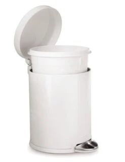 Simplehuman Cubos De Basura - Cubo De Basura 4,5 L, Blanco CW1853CB -Blanco b847bac11d3a58a528ab2cc9