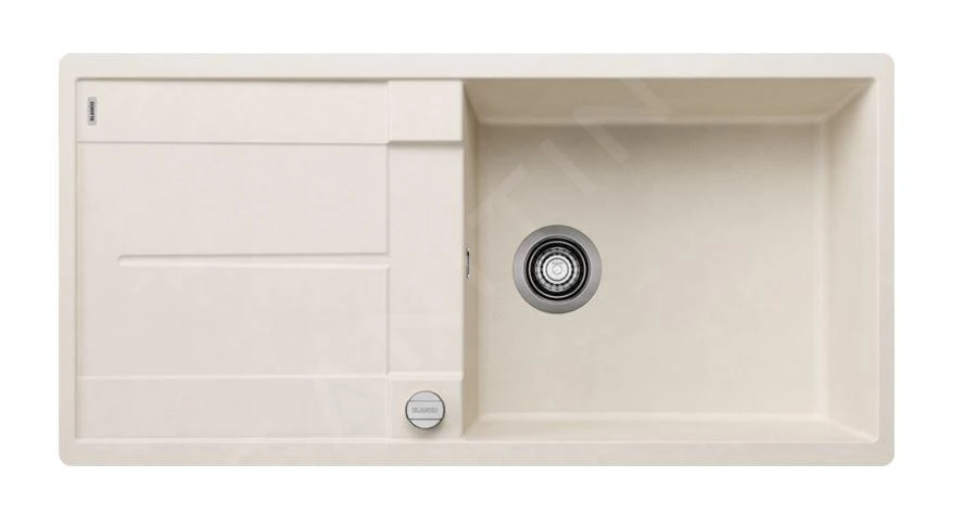 Blanco Metra XL 6 - Fregadero De Silgranite, 990x490 Mm, Con Control De Desagüe, Blanco Suave 527125 3 Blanco Metra XL 6 - Fregadero De Silgranite, 990x490 Mm, Con Control De Desagüe, Blanco Suave 527125