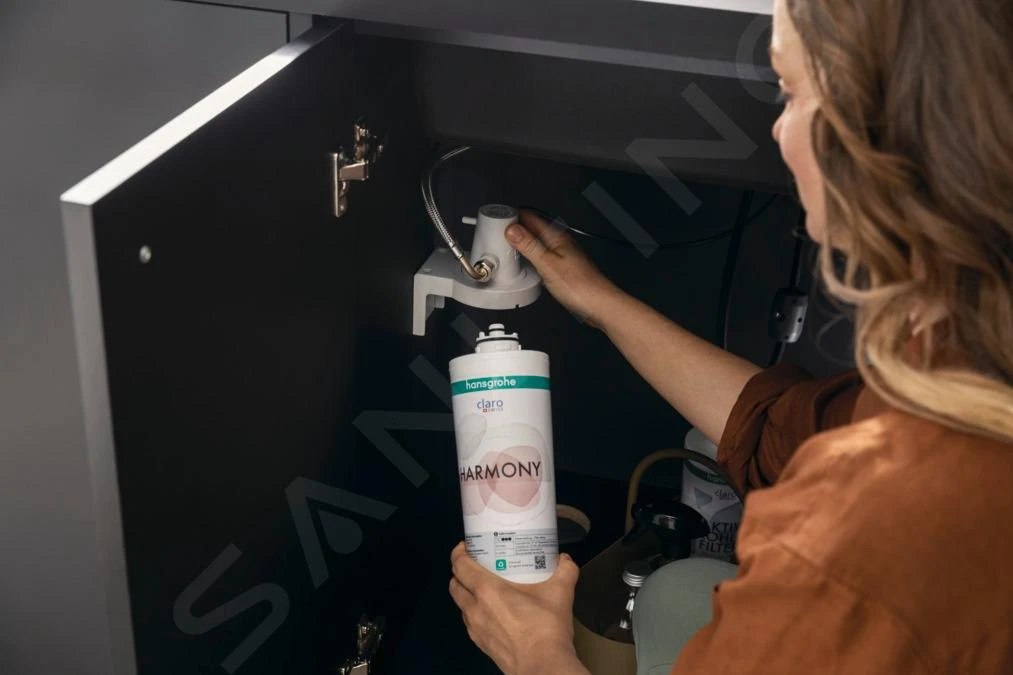 Hansgrohe Aqittura M91 - Grifo De Fregadero Con Caño Extraíble Y Filtración, Aspecto De Acero Inoxidable 76801800 6 Hansgrohe Aqittura M91 - Grifo De Fregadero Con Caño Extraíble Y Filtración, Aspecto De Acero Inoxidable 76801800 - Imagen 4