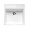 Blanco Panor 60 - Fregadero Cerámico, 600x630 Mm, Blanco Brillante 514486 -Blanco bc2dc990355500bc201231a4