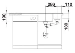 Blanco Axia III 6 - Fregadero De Silgranite, 1000x510 Mm, Con Control De Desagüe Y Con Accesorios, Negro 525848 -Blanco bc3e3ffc1ae95bcff95ba50d