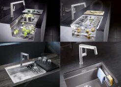 Blanco Etagon 6 - Fregadero De Silgranite, 600x510 Mm, Con Correderas, Roca Gris 524540 -Blanco bccf5d752b3def82cfc55c5e 1