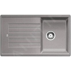 Blanco Zia 45 - Fregadero De Silgranite, 860x500 Mm, Aluminio 516739