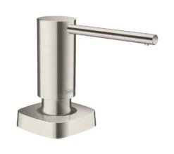 Hansgrohe Accesorios - Dispensador De Jabón Líquido, Acero Inoxidable 40468800