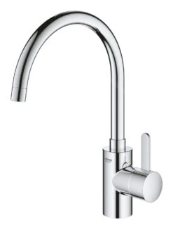 Grohe Eurosmart Cosmopolitan - Grifo De Fregadero, Cromo 32843002 -Blanco c119db3e23438cea43fddf69