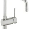 Grohe Minta - Grifo Monomando De Fregadero, Supersteel 32488DC0 2 Grohe Minta - Grifo Monomando De Fregadero, Supersteel 32488DC0 -Blanco c2959cb845209e9d3d4d4ebb