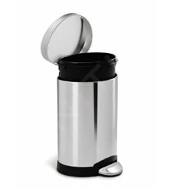 Simplehuman Cubos De Basura - Cubo De Basura 6 L, Acero Inoxidable Cepillado CW1834CB -Blanco c4978ca92dadf0765d93ee29