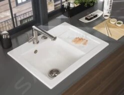 Villeroy & Boch Subway 45 - Fregadero De Cerámica 65x51cm, CeramicPlus, Blanco Alpino 331201R1 -Blanco c55fa2dc501d160e7a4d8c8e