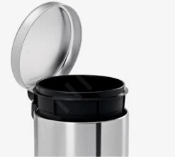 Simplehuman Cubos De Basura - Cubo De Basura 4,5 L, Acero Inoxidable Cepillado CW1852CB -Blanco c5613264fbe0e190699352f6 1