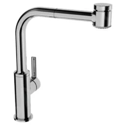 Hansa Ronda - Grifo Monomando De Fregadero Con Ducha Extraíble, Cromo 54912283