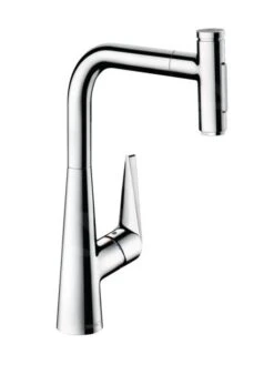 Hansgrohe Talis Select M51 - Grifo De Fregadero Con Caño Extraíble, Cromo 72823000