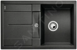 Blanco Metra 45 - Fregadero De Silgranite, 780x500 Mm, Negro 525915