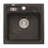 Alveus Niagara - Fregadero De Granito 465x465 Mm, Carbon 1089484