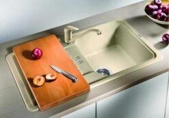 Blanco Accesorios - Tabla De Cortar Favos, Madera De Haya 225685 -Blanco ce11da075b31280adece503b