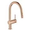 Grohe Minta - Grifo De Fregadero Con Ducha Extraíble, Warm Sunset 32321DA2 -Blanco d233624ed9cd7cf2d37ad387