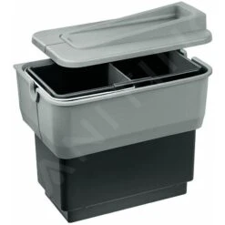 Blanco Singolo S - Cubo De Basura Extraíble, Capacidad 14 L 512881