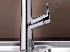 Blanco Avona S - Grifo De Fregadero Con Salida Extraíble, Cromo 521277 -Blanco d855d24f2825d11c85f2f02d