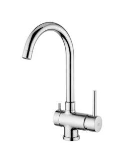 Paffoni Stick - Grifo De Fregadero Con Válvula De Desagüe, Cromo SK184CR