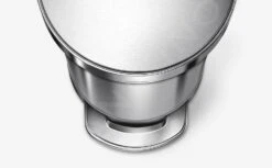 Simplehuman Cubos De Basura - Cubo De Basura Slim 45 L, Acero Inoxidable Cepillado CW2044 -Blanco d89d4a80a613596089099626