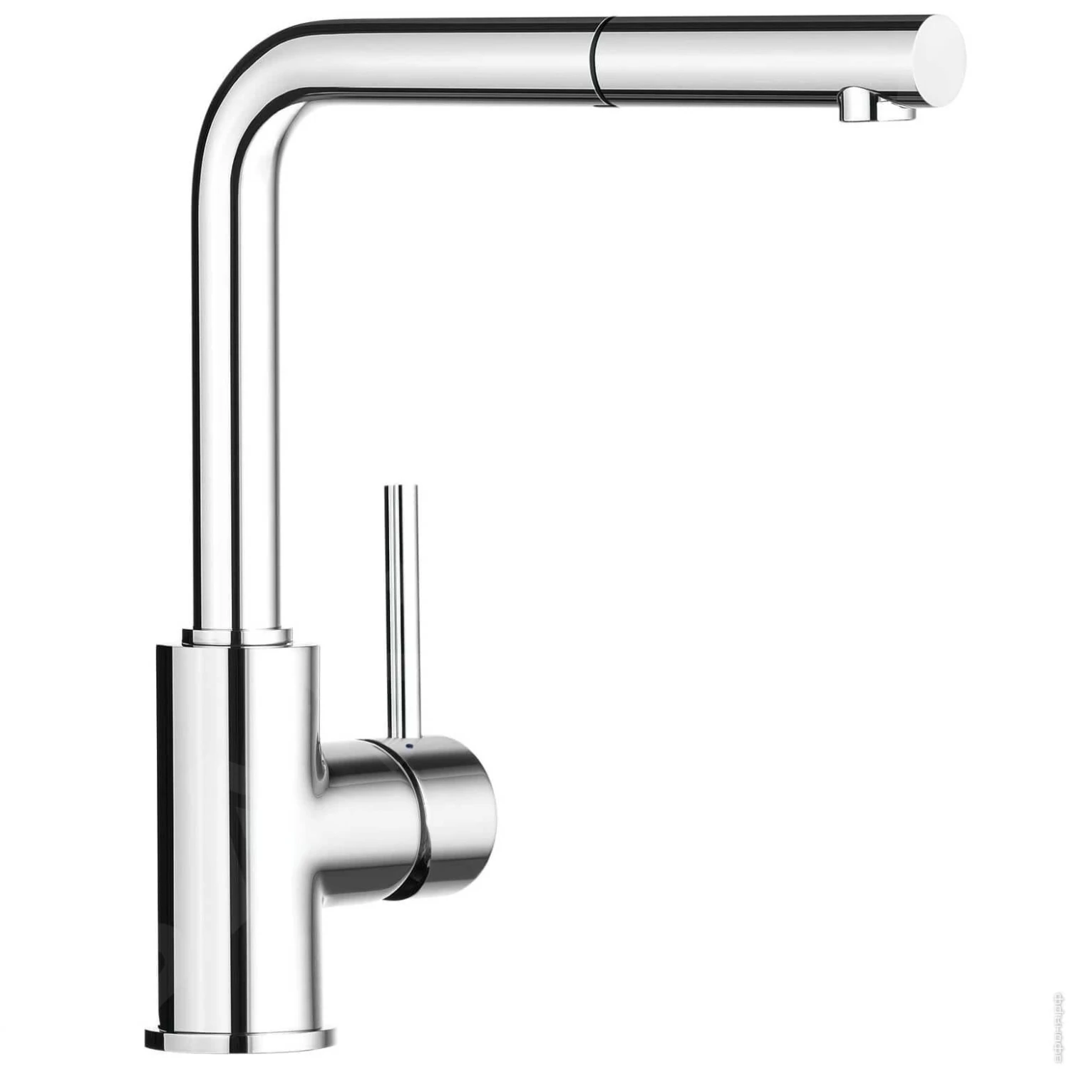 Blanco Mila S - Grifo De Fregadero Con Salida Extraíble, Cromo 519810 3 Blanco Mila S - Grifo De Fregadero Con Salida Extraíble, Cromo 519810