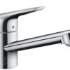Hansgrohe Focus M42 - Grifo De Fregadero M421-H100, Cromo 71808000 -Blanco ddb44d74446b1cf55a84ef22