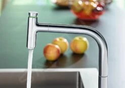 Hansgrohe M71 - Grifo De Fregadero M7119-H200 Con Ducha Extraíble, Instalación De 2 Orificios, SBOX, Aspecto De Acero Inoxidable 73804800 -Blanco ddface556937fb318a36f057