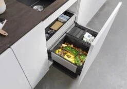 Blanco Select - Cubo De Basura Empotrado, Con Compartimento, Capacidad 46 L 526210 -Blanco e05451b1ae453655f70e5006