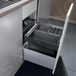 Blanco Flexon II - Cubo De Basura Extraíble, Capacidad 35 L 521470 -Blanco e5a6162f1e05c133bba32ccf