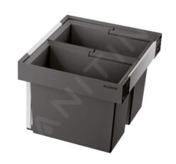 Blanco Flexon II - Papelera Incorporada, Dividida, Volumen 38 L 526639