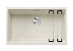 Blanco Etagon 700 - Fregadero De Silgranite, 730x460 Mm, Con Accesorios, InFino, Blanco Suave 527078