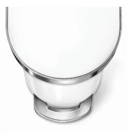 Simplehuman Cubos De Basura - Cubo De Basura Slim 45 L, Blanco CW2069 -Blanco e9764ab2334d1e49a9b4584b