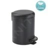 Sapho Accesorios De Baño Gedy - Cubo De Basura Potty 3 L, Soft Close, Negro Mate 320914 -Blanco e9c3d598c470ffb86a16e7ad