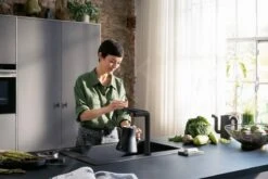 Hansgrohe Aqittura M91 - Grifo De Fregadero, SodaSystem, SBox, Negro Mate 76837670 -Blanco f21fc4b596399210bc12b7e2 1