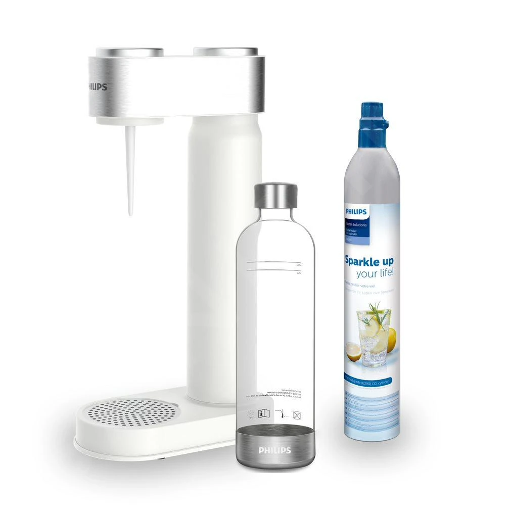 Philips GoZero - Máquina Viva Para Hacer Agua Con Gas, Con Accesorios, Color Blanco ADD4902WH/10 3 Philips GoZero - Máquina Viva Para Hacer Agua Con Gas, Con Accesorios, Color Blanco ADD4902WH/10