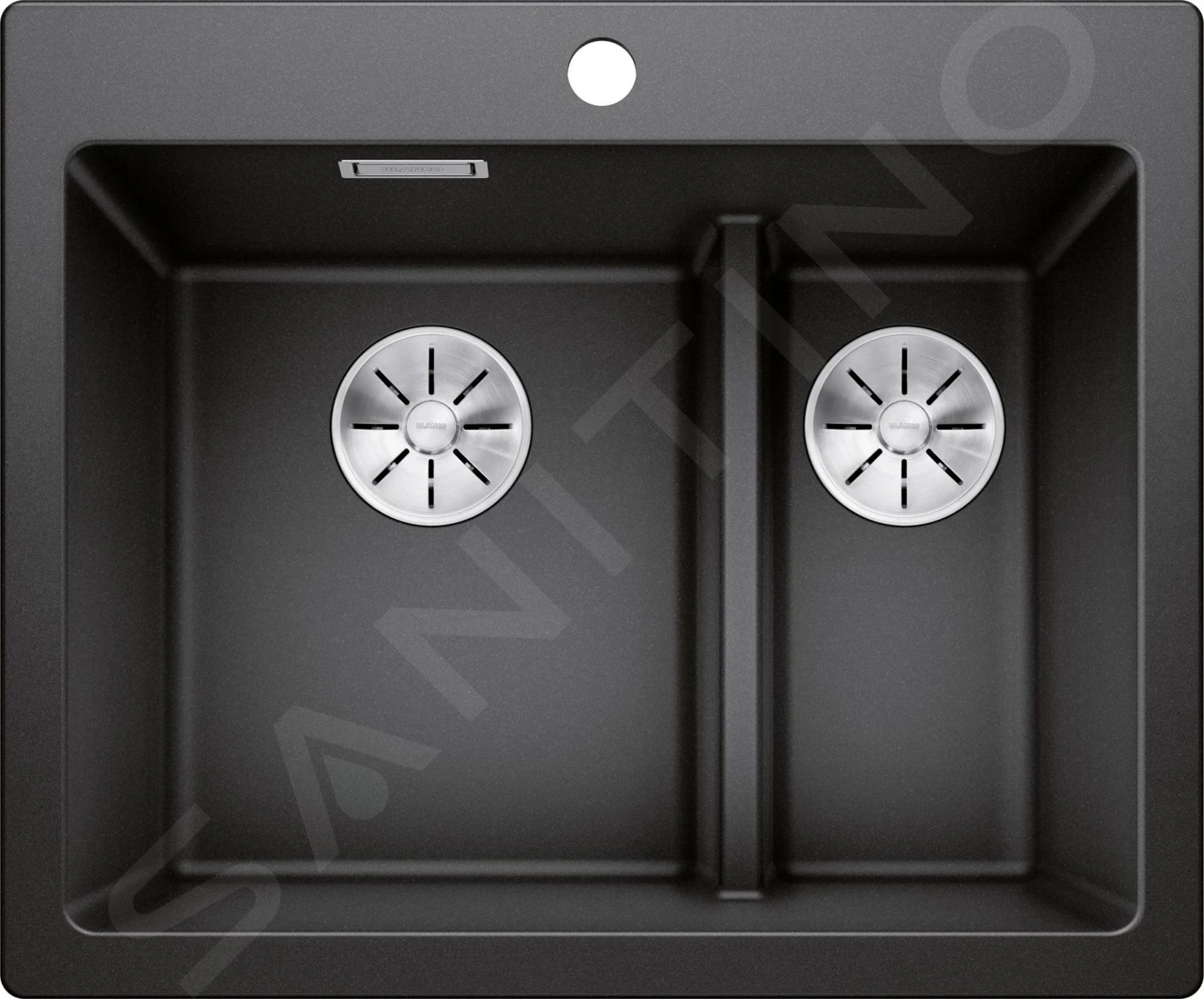 Blanco Pleon 6 Split - Fregadero De Silgranite, 615x510 Mm, Antracita 521689