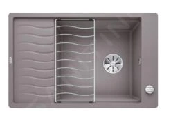 Blanco Elon XL 6 - Fregadero De Silgranite, 770x490 Mm, Con Control De Desagüe Y Accesorios, InFino, Aluminio 524856 -Blanco fd2b74671fbbfc5d6de95854