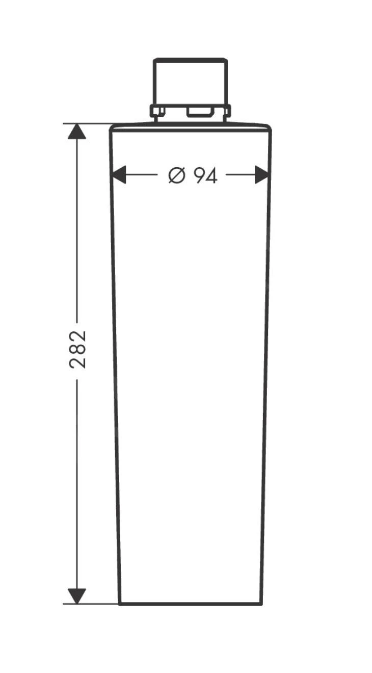 Hansgrohe Aqittura M91 - Filtro Intercambiador De Iones Pro Y Carbón Activo 76827000 4 Hansgrohe Aqittura M91 - Filtro Intercambiador De Iones Pro Y Carbón Activo 76827000 - Imagen 2