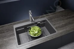 Blanco Etagon 8 - Fregadero De Silgranite, 780x510 Mm, Con Correderas, Antracita 525187 11 Blanco Etagon 8 - Fregadero De Silgranite, 780x510 Mm, Con Correderas, Antracita 525187 -Blanco ffcbf8fb764e4ead6a34b4bc